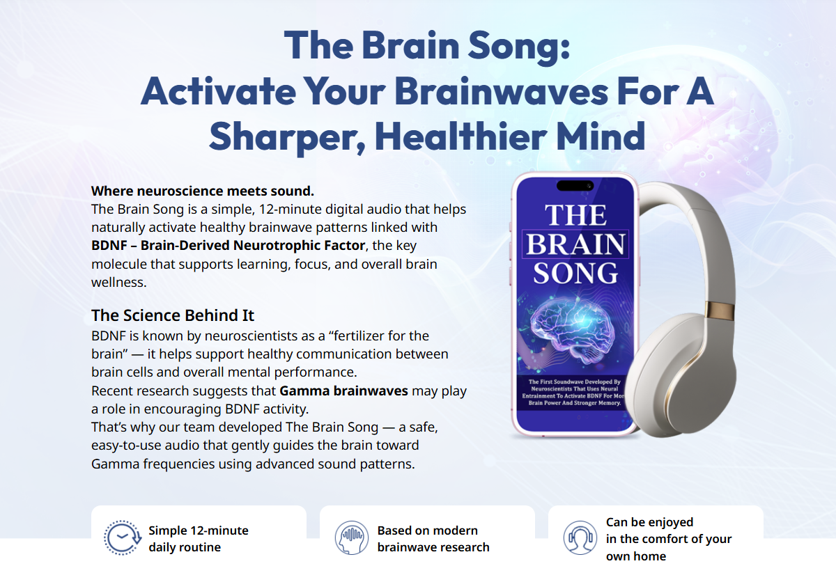 The Brain Song™ USA OFFICIAL | 7-Second Brain Trick "Improve Memory & Focus